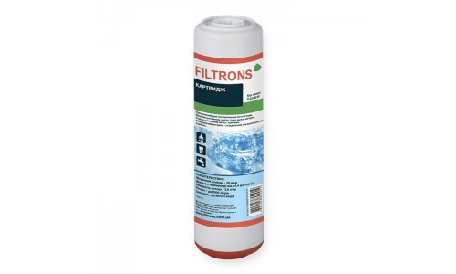 Картридж Filtrons FLGACP10SL20P гранульованний ( корпус кокос ) Картридж Filtrons FLGACP10SL20P гранульованний ( корпус кокос )